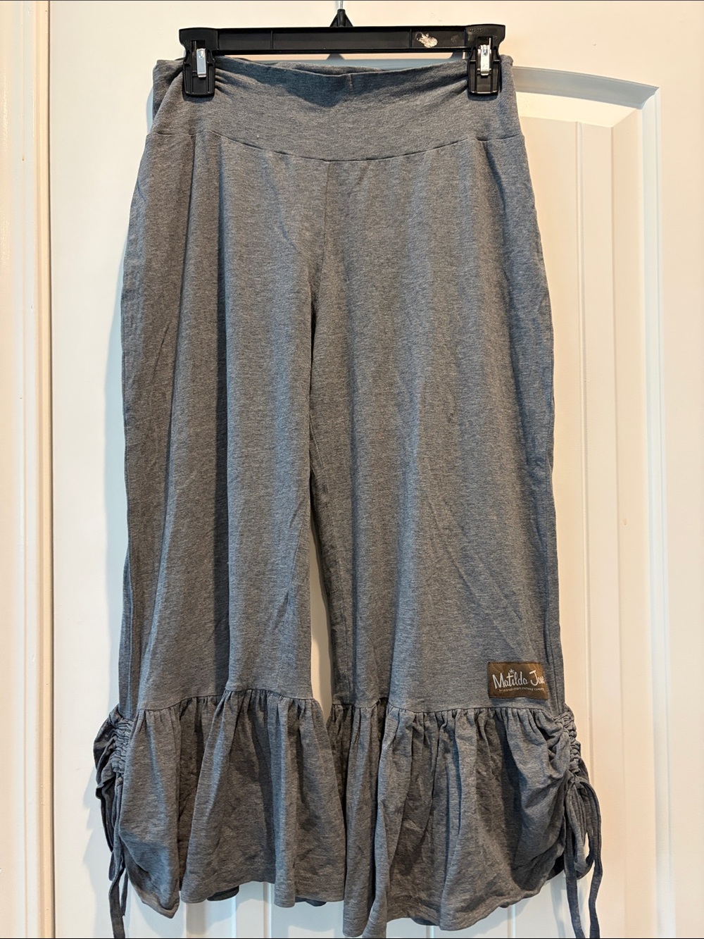 Matilda Jane Gray Ruffle Pants